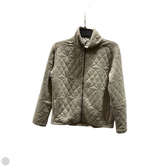 Athletic Jacket By Rbx In Grey, Size: S