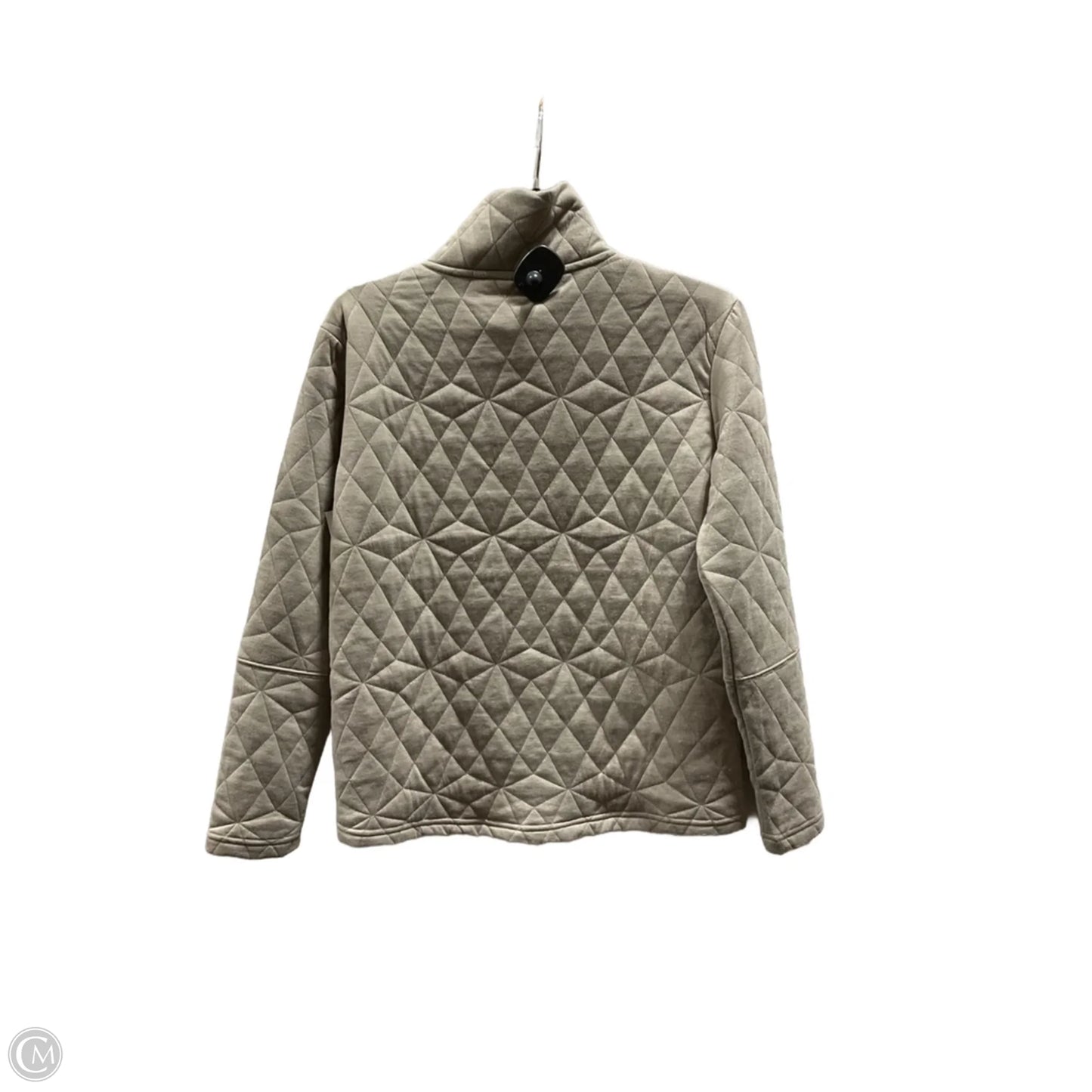 Athletic Jacket By Rbx In Grey, Size: S