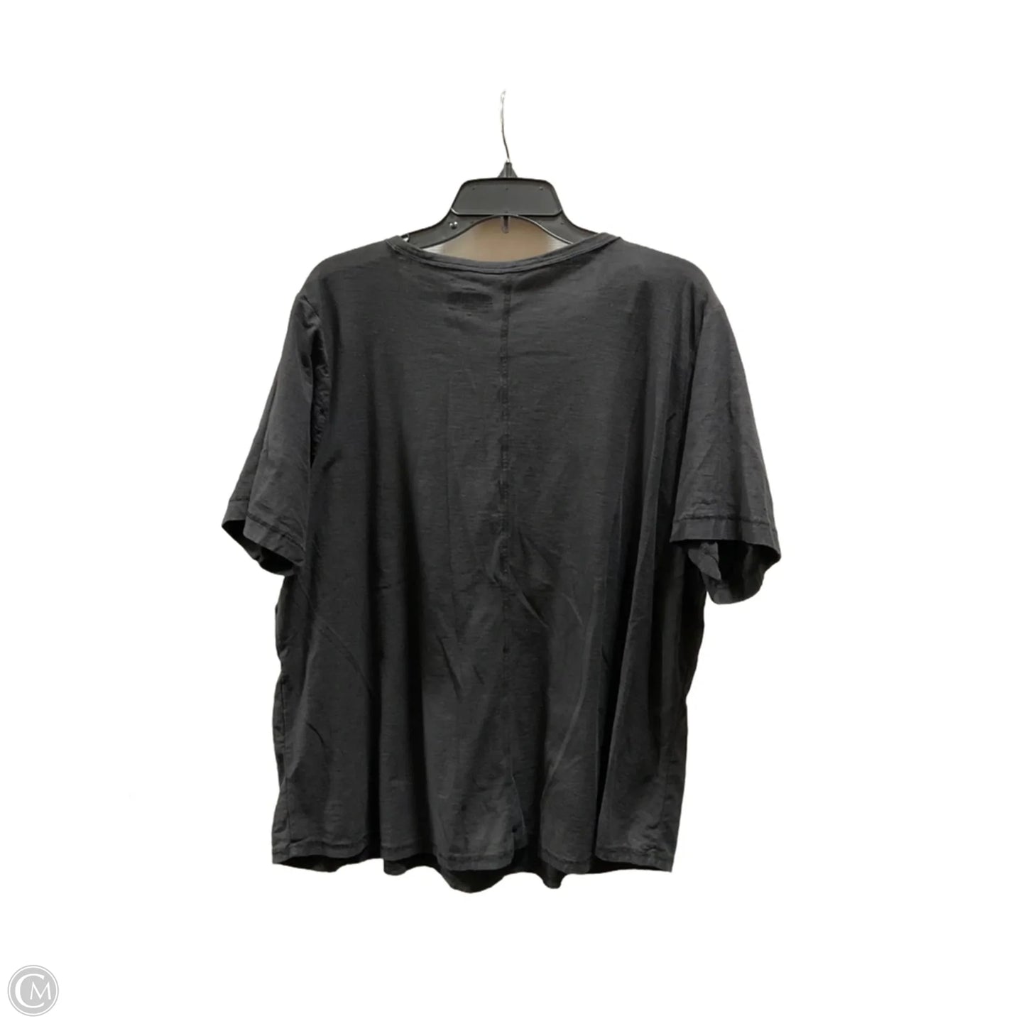Top Short Sleeve Basic By West Bound In Black, Size: 2x