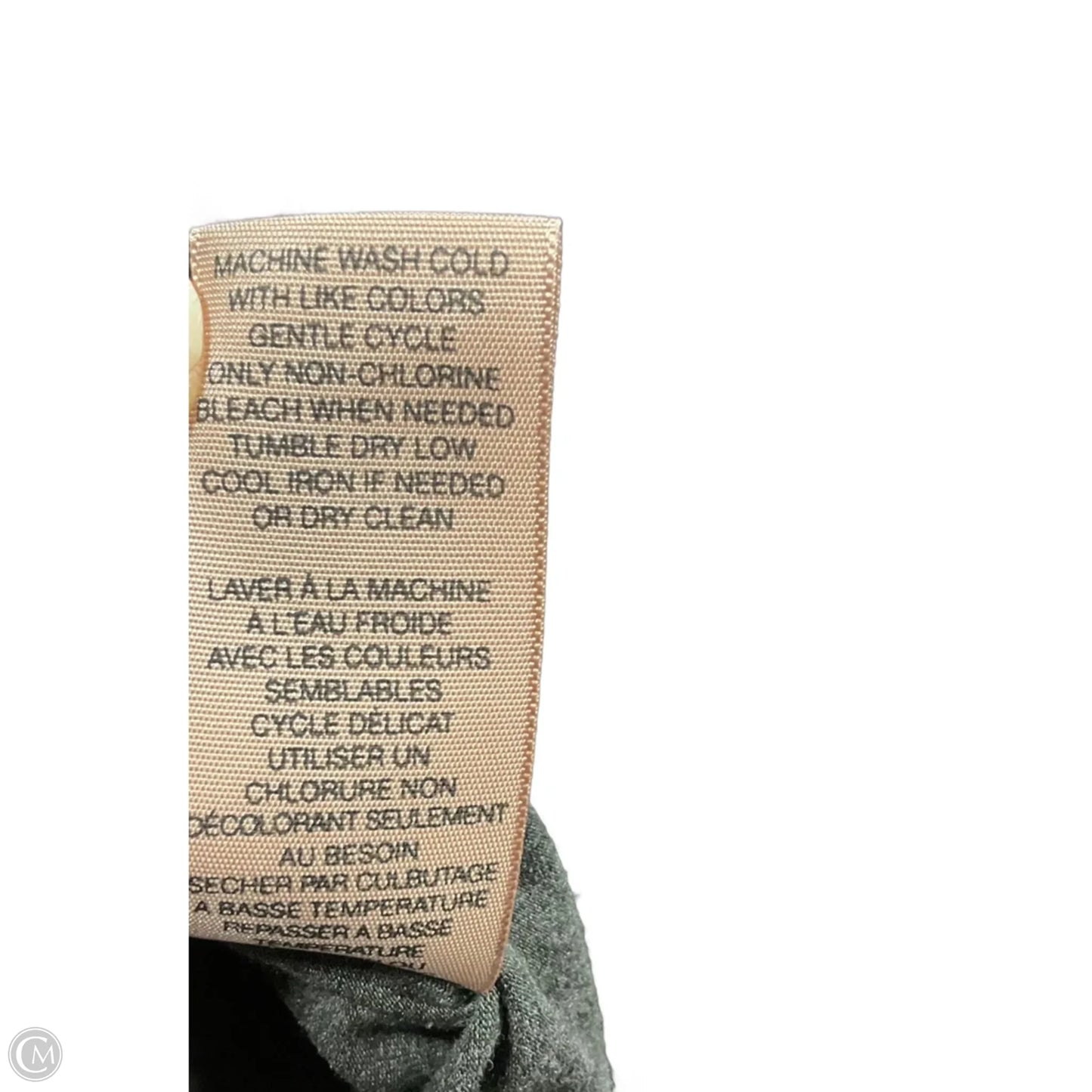 Top Short Sleeve Basic By Philosophy In Grey, Size: 1x