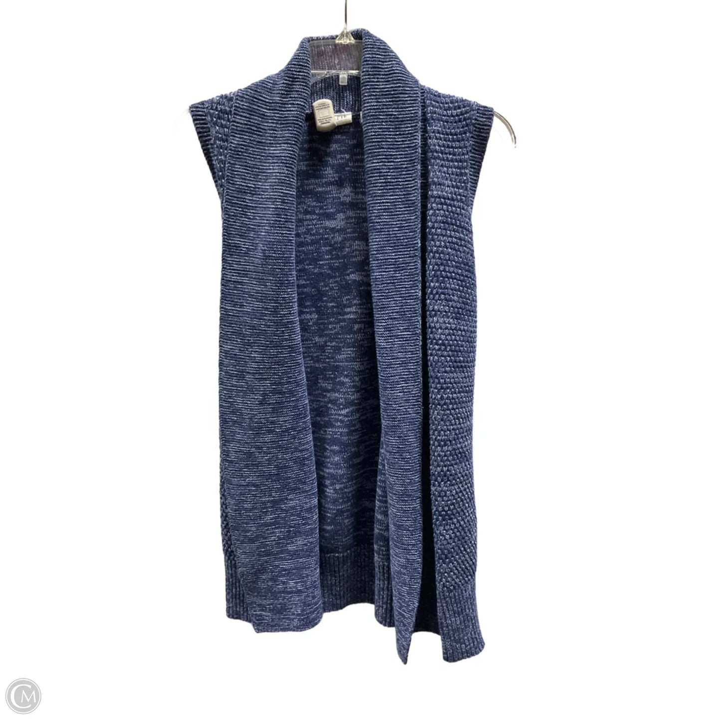 Vest Other By Gap In Blue, Size: M
