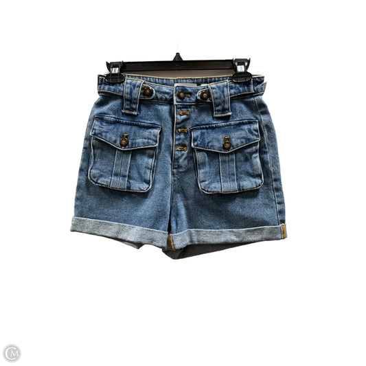 Shorts By A Loves A In Blue Denim, Size: 4