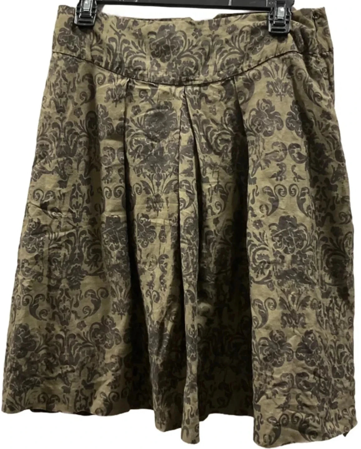 Skirt Midi By Banana Republic In Green, Size: 6