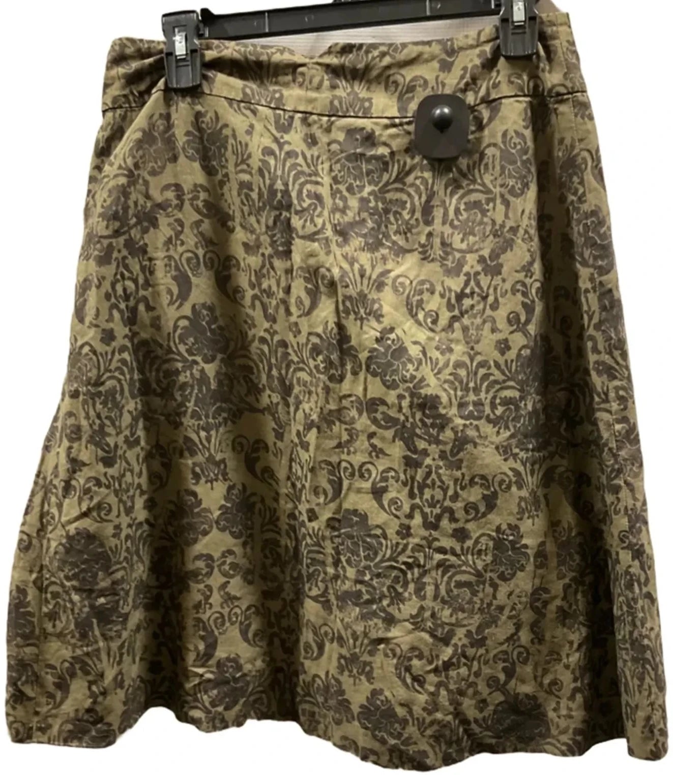 Skirt Midi By Banana Republic In Green, Size: 6