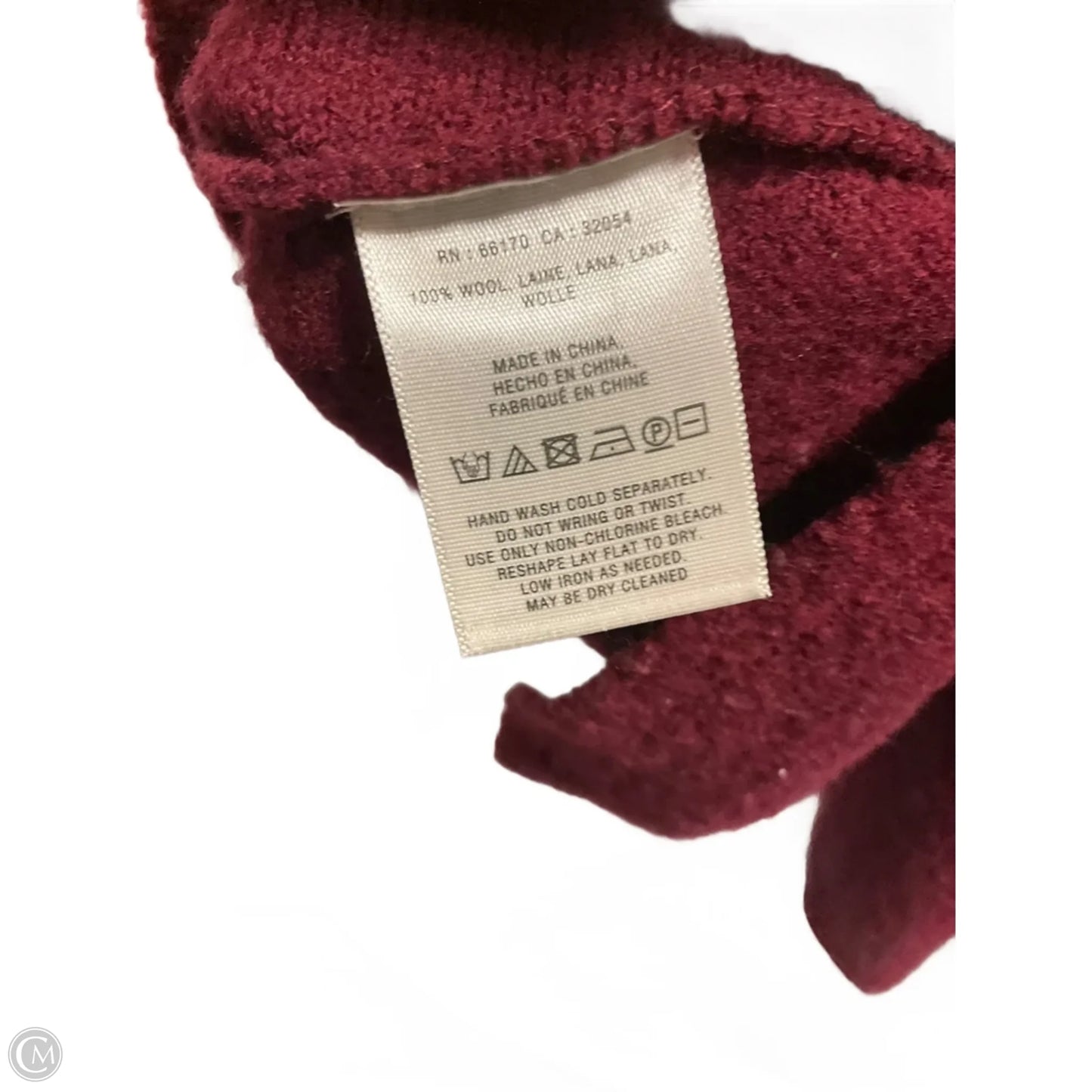 Top Sleeveless By Moth In Red, Size: M