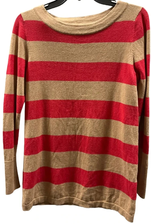 Top Long Sleeve By Lilla P In Striped Pattern, Size: S