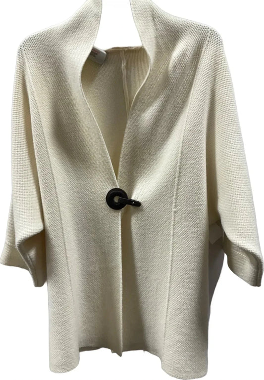 Cardigan By Soft Surroundings In Cream, Size: Xs