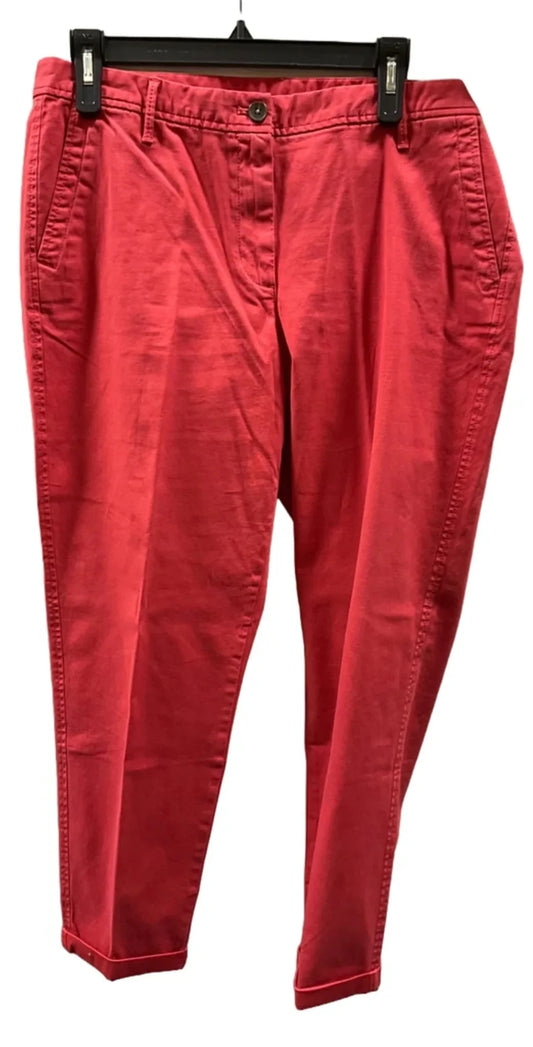 Pants Chinos & Khakis By Talbots In Red, Size: 10