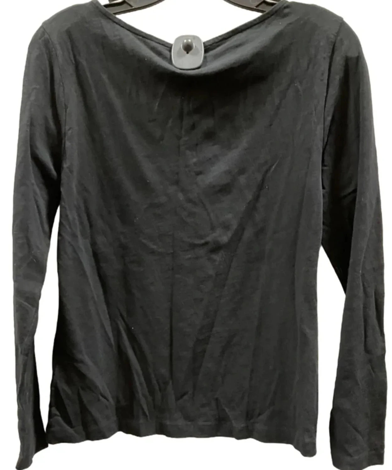 Top Long Sleeve Basic By J. Crew In Black, Size: M