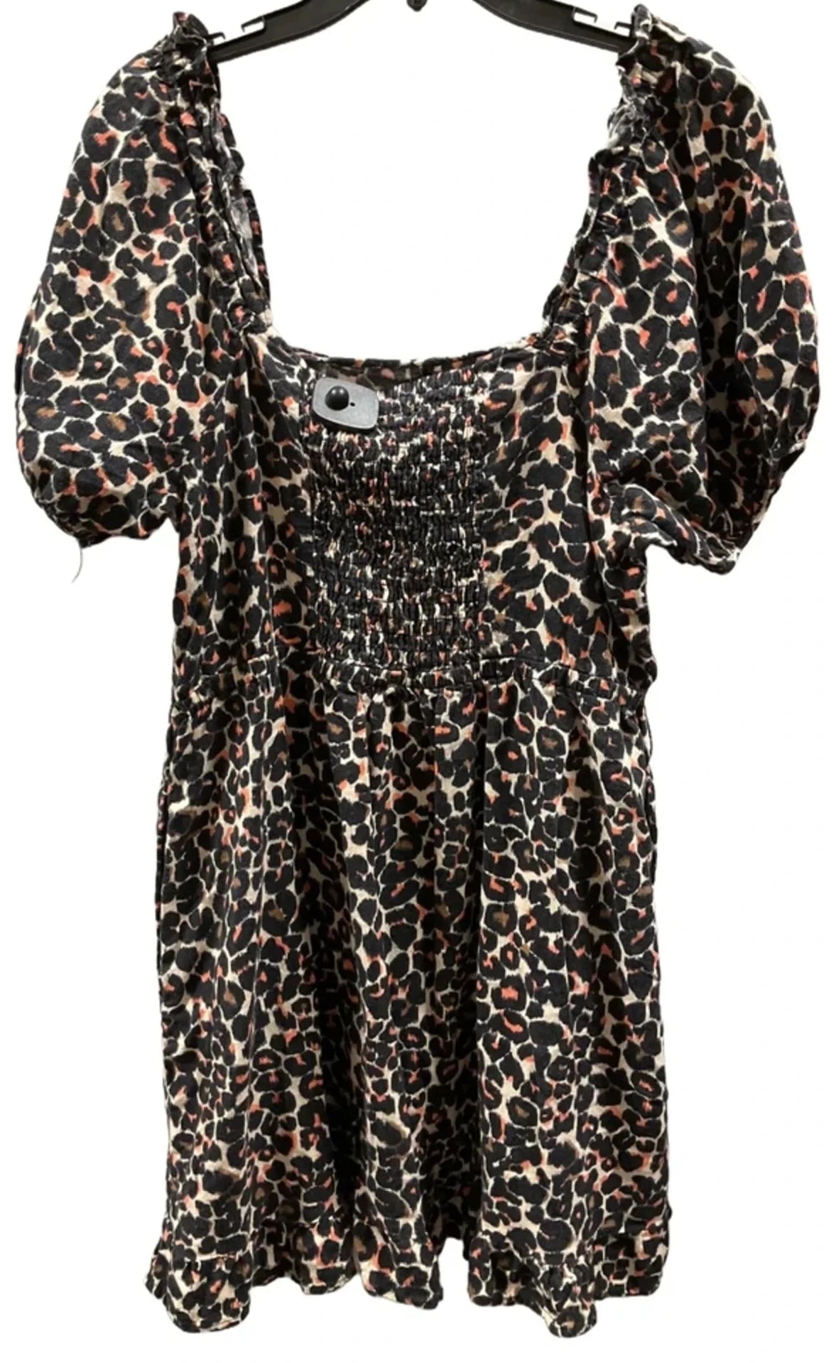 Dress Casual Midi By Who What Wear In Animal Print, Size: L