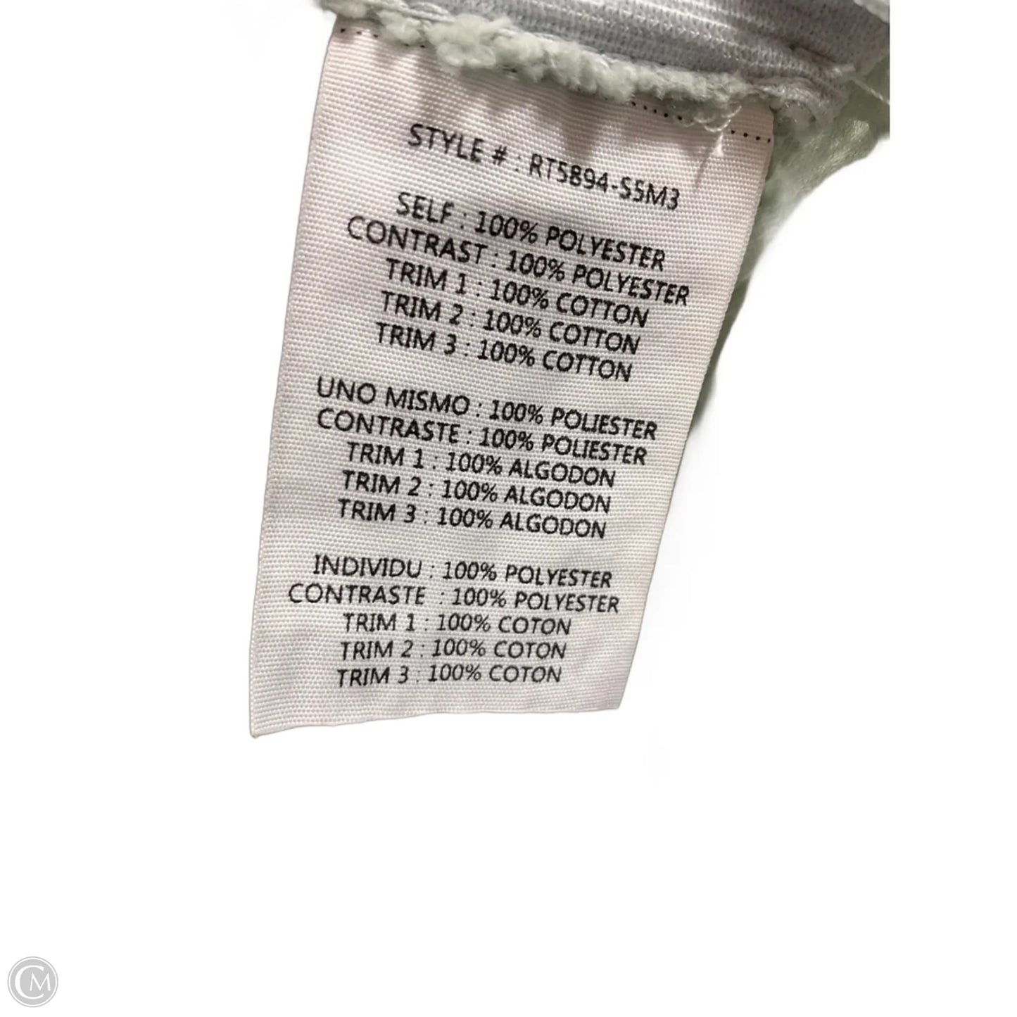 Top Sleeveless By Ryu In Green, Size: M