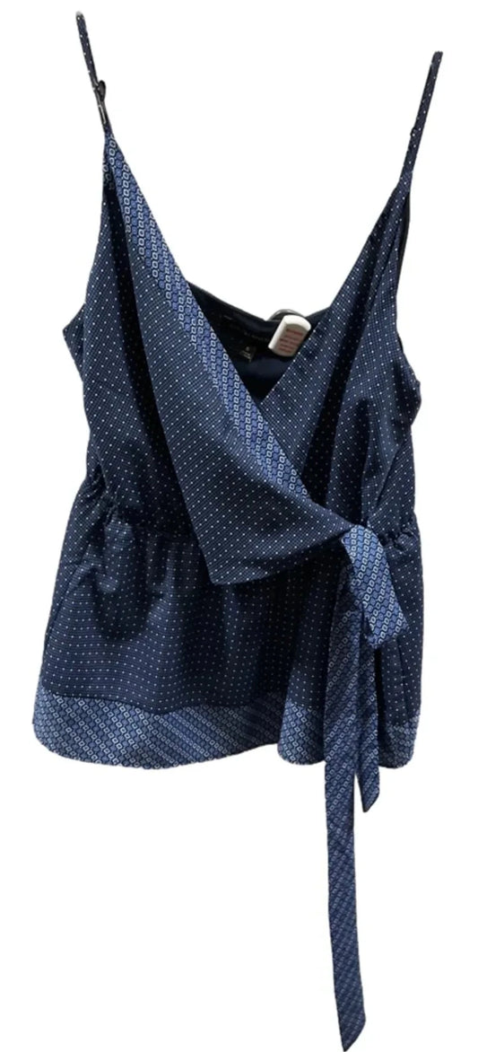 Top Sleeveless By Banana Republic In Blue, Size: S