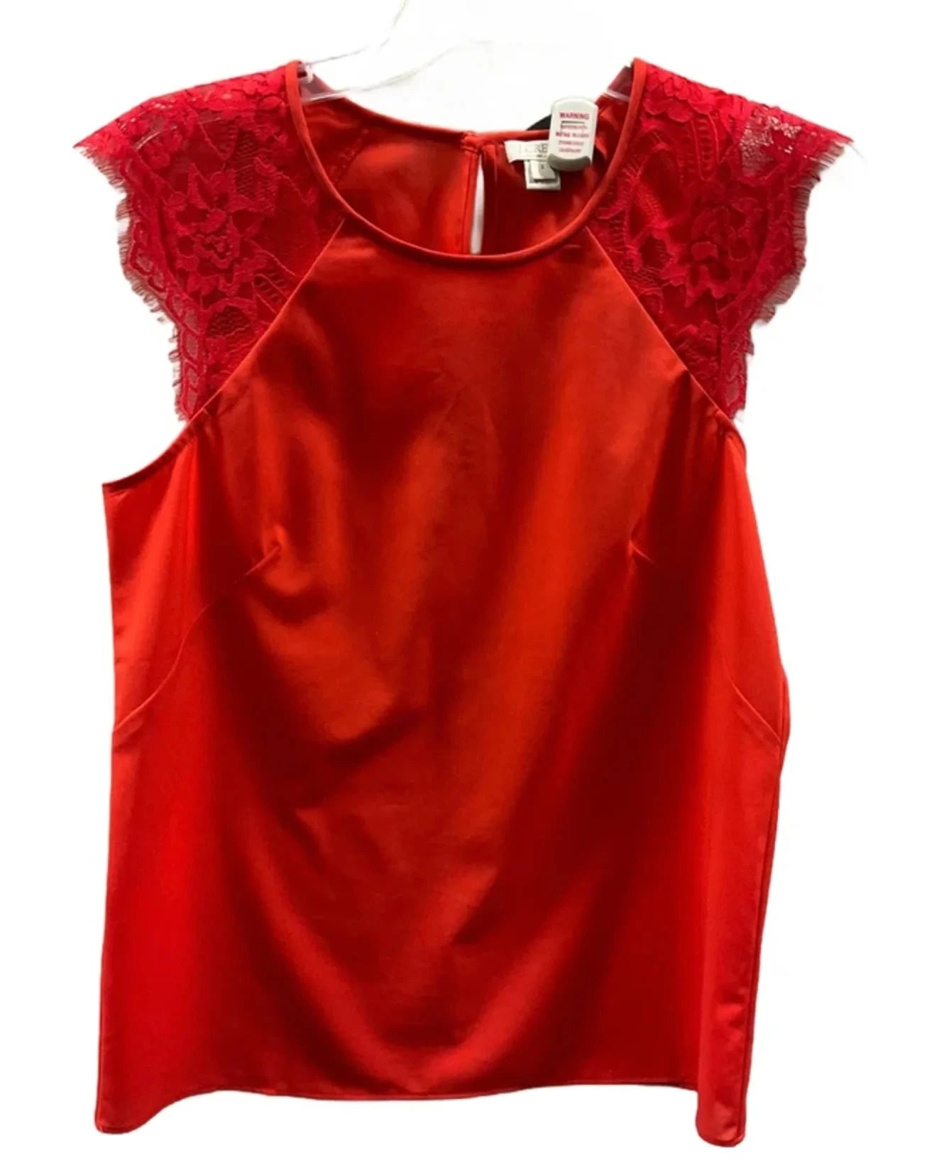 Top Short Sleeve By J. Crew In Red, Size: Xs