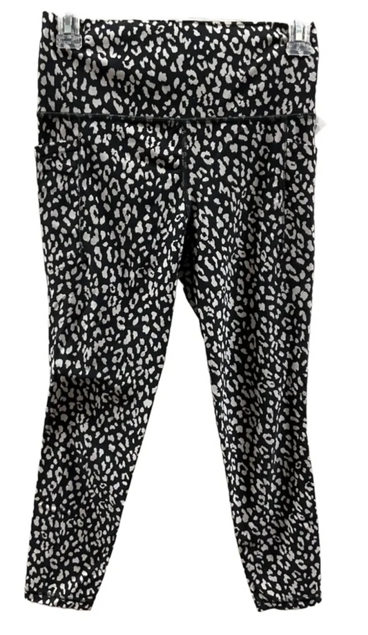Athletic Leggings By Athleta In Black & White, Size: S