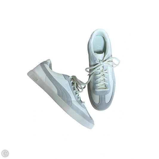 Shoes Athletic By Puma In White, Size: 9.5