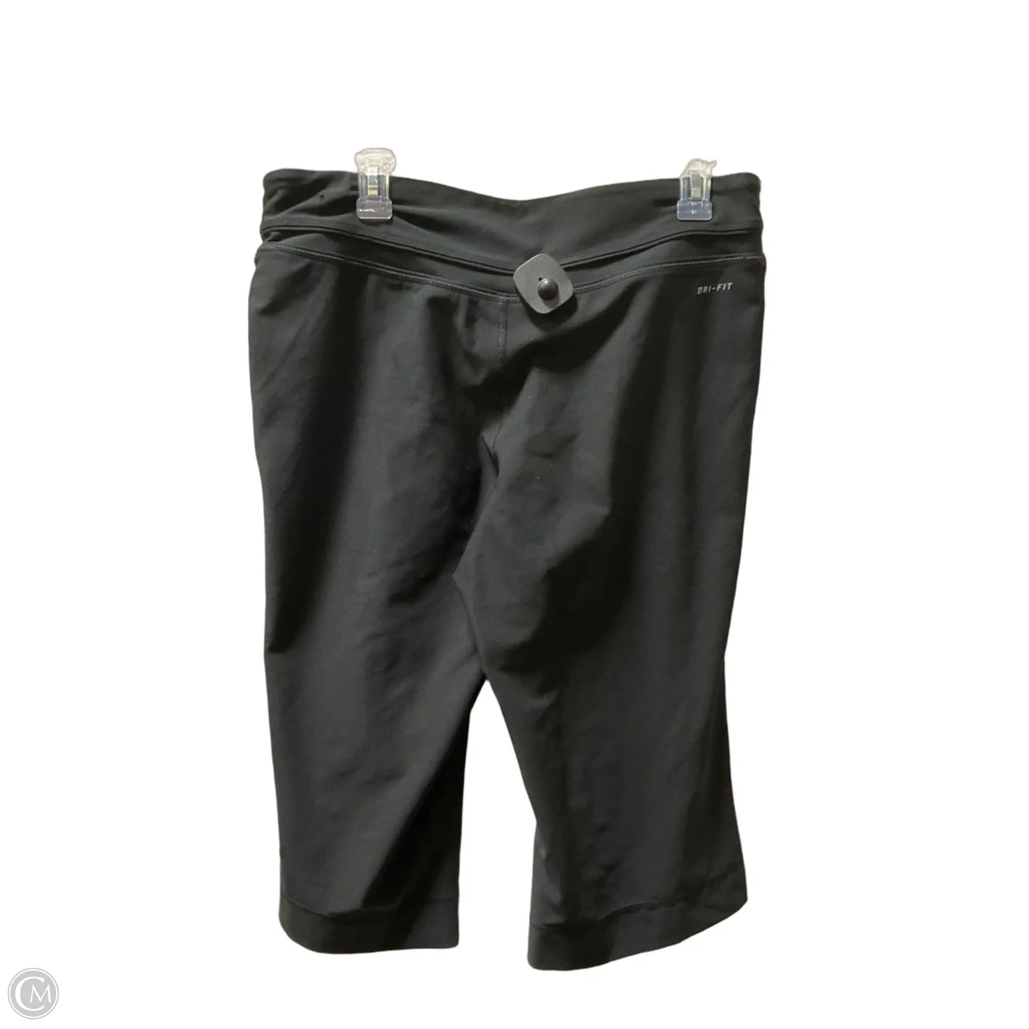 Athletic Capris By Nike In Black, Size: L