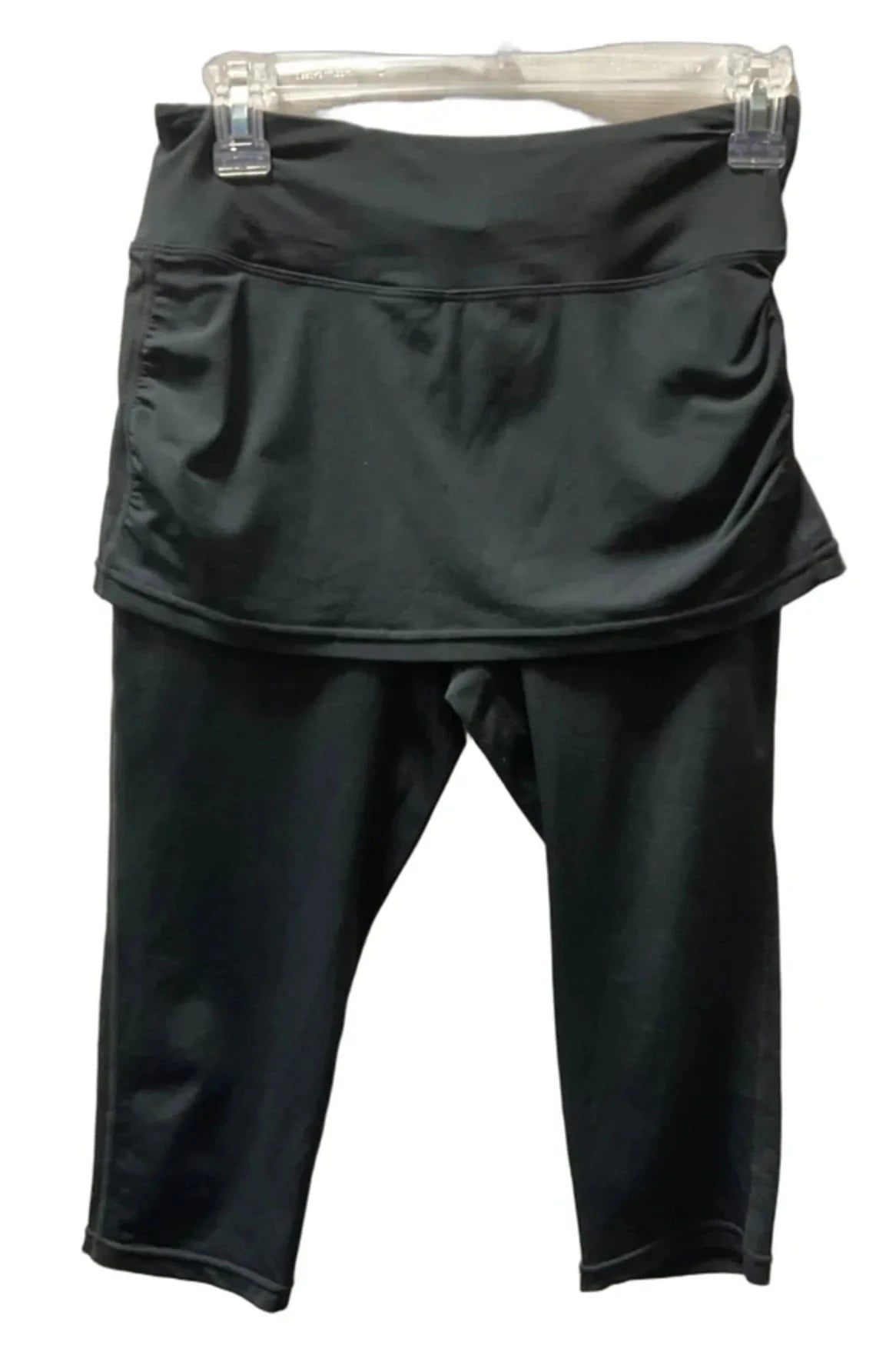 Athletic Capris By Coolibar In Black, Size: S