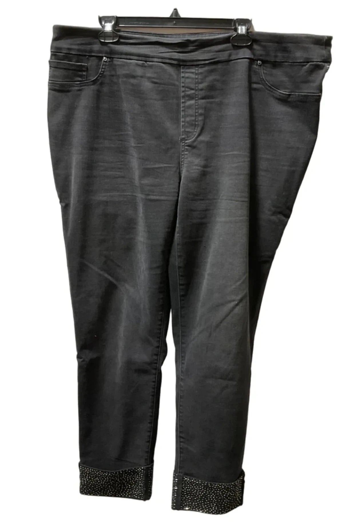 Jeans Jeggings By Chicos In Black, Size: 1x