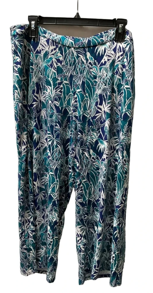Pants Other By J. Jill In Tropical Print, Size: 2x