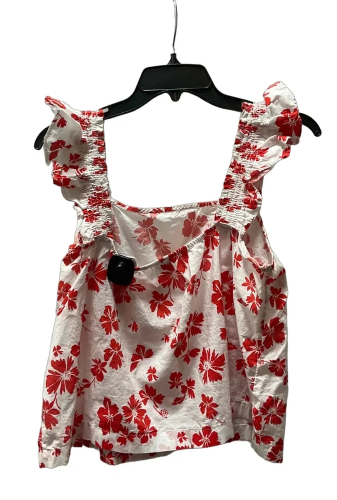 Top Sleeveless By J. Crew In Floral Print, Size: L