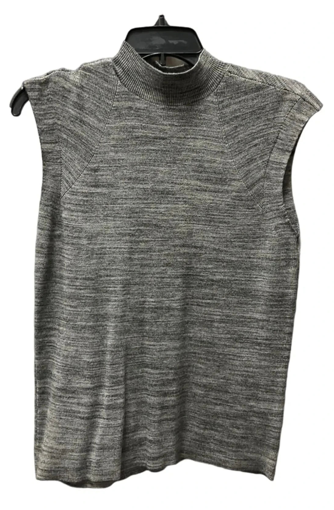 Top Short Sleeve By Worthington In Grey, Size: M