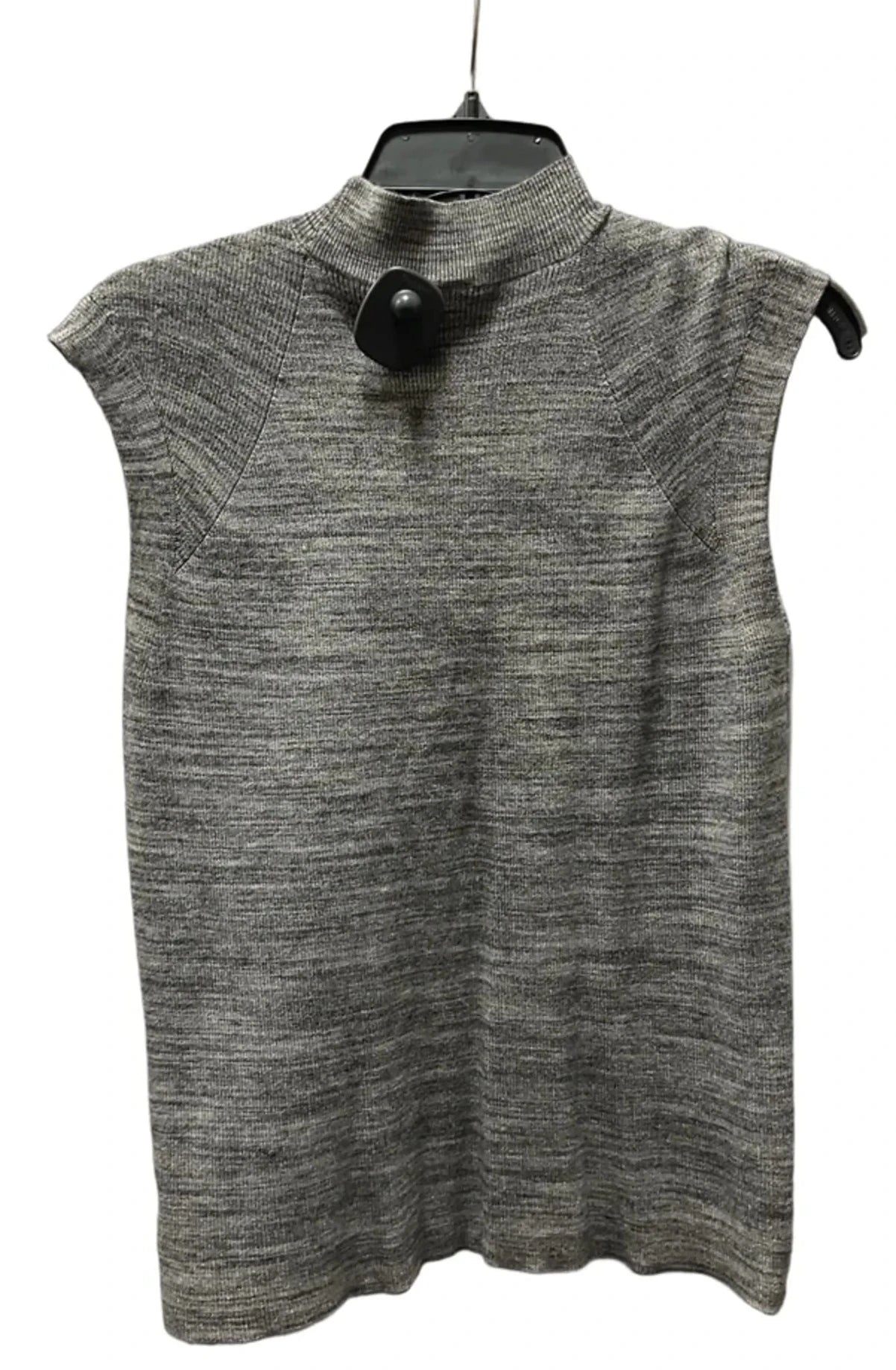 Top Short Sleeve By Worthington In Grey, Size: M