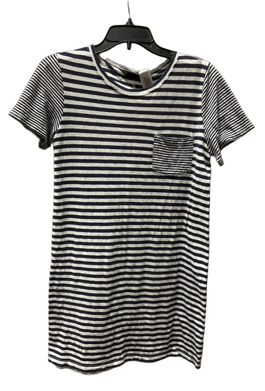 Dress Casual Midi By J. Crew In Striped Pattern, Size: S