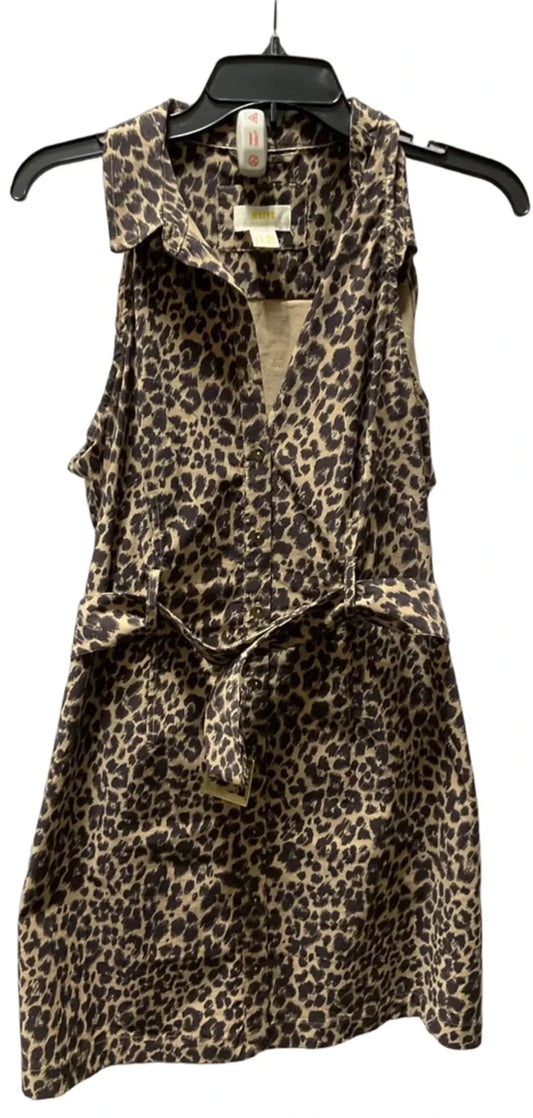 Dress Casual Midi By Maeve In Animal Print, Size: M
