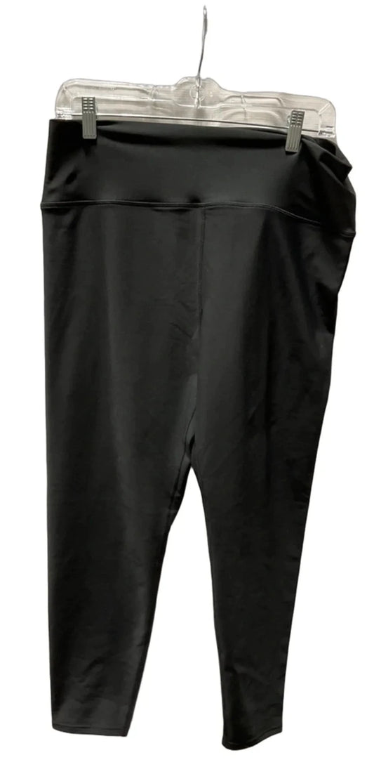 Athletic Leggings By Sage In Black, Size: Xxl