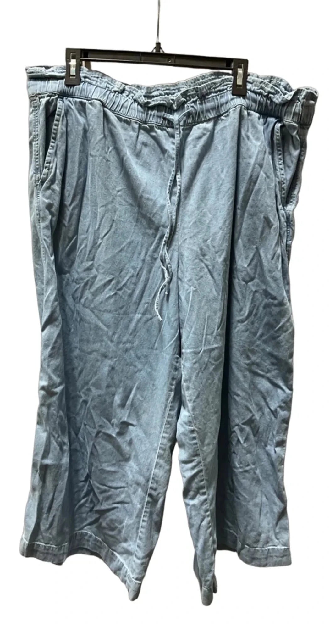 Pants Wide Leg By Loft In Blue, Size: Xl