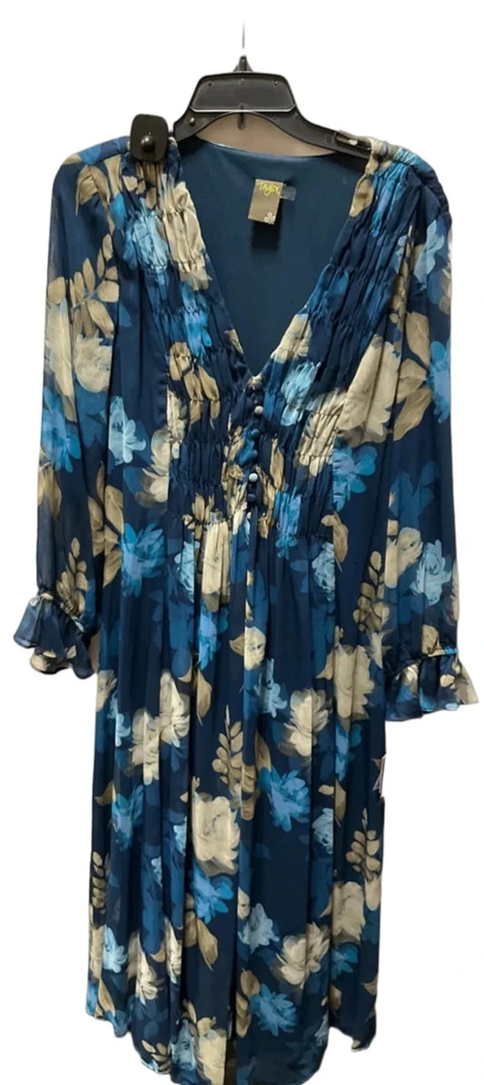 Dress Casual Maxi By Taylor In Floral Print, Size: 16