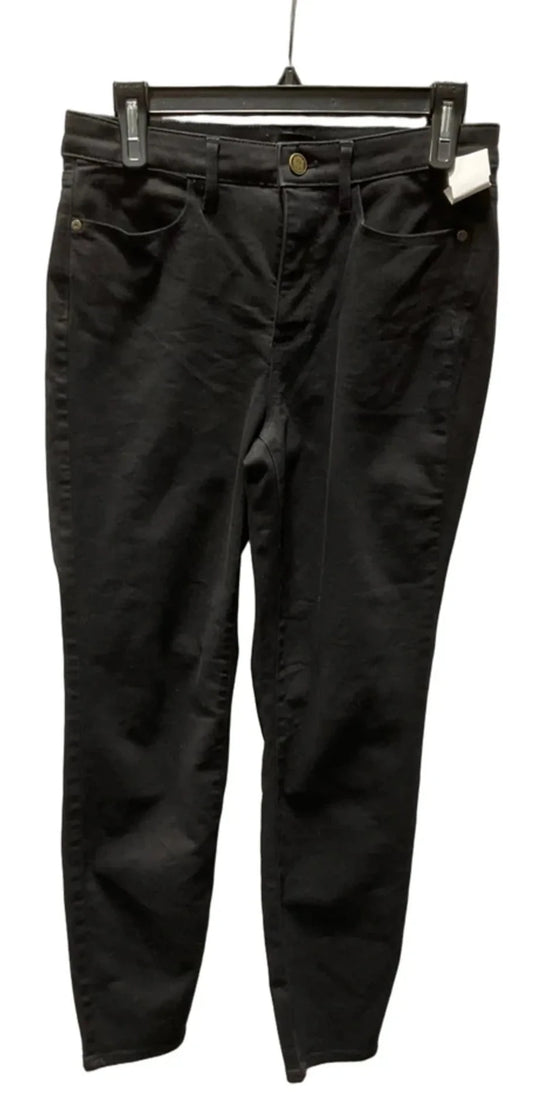 Jeans Jeggings By Talbots In Black Denim, Size: 4