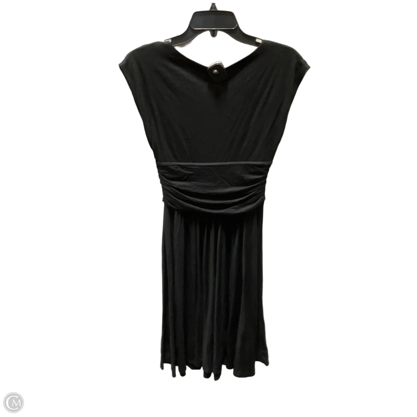 Dress Casual Midi By Loft In Black, Size: Xs