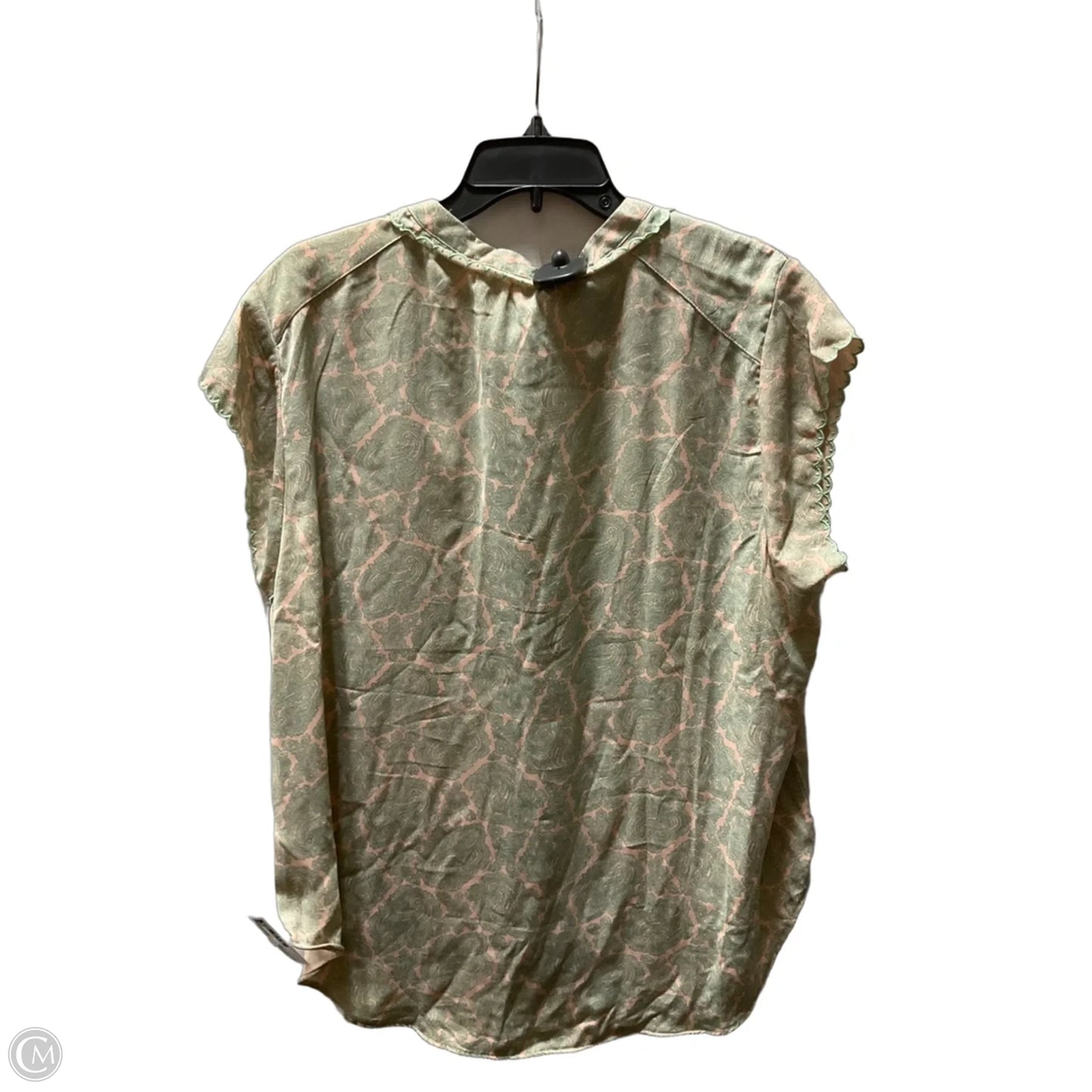 Top Short Sleeve By Joie In Paisley Print, Size: Xl