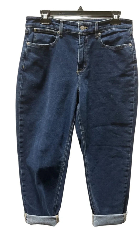 Jeans Straight By L.l. Bean In Blue Denim, Size: 10p