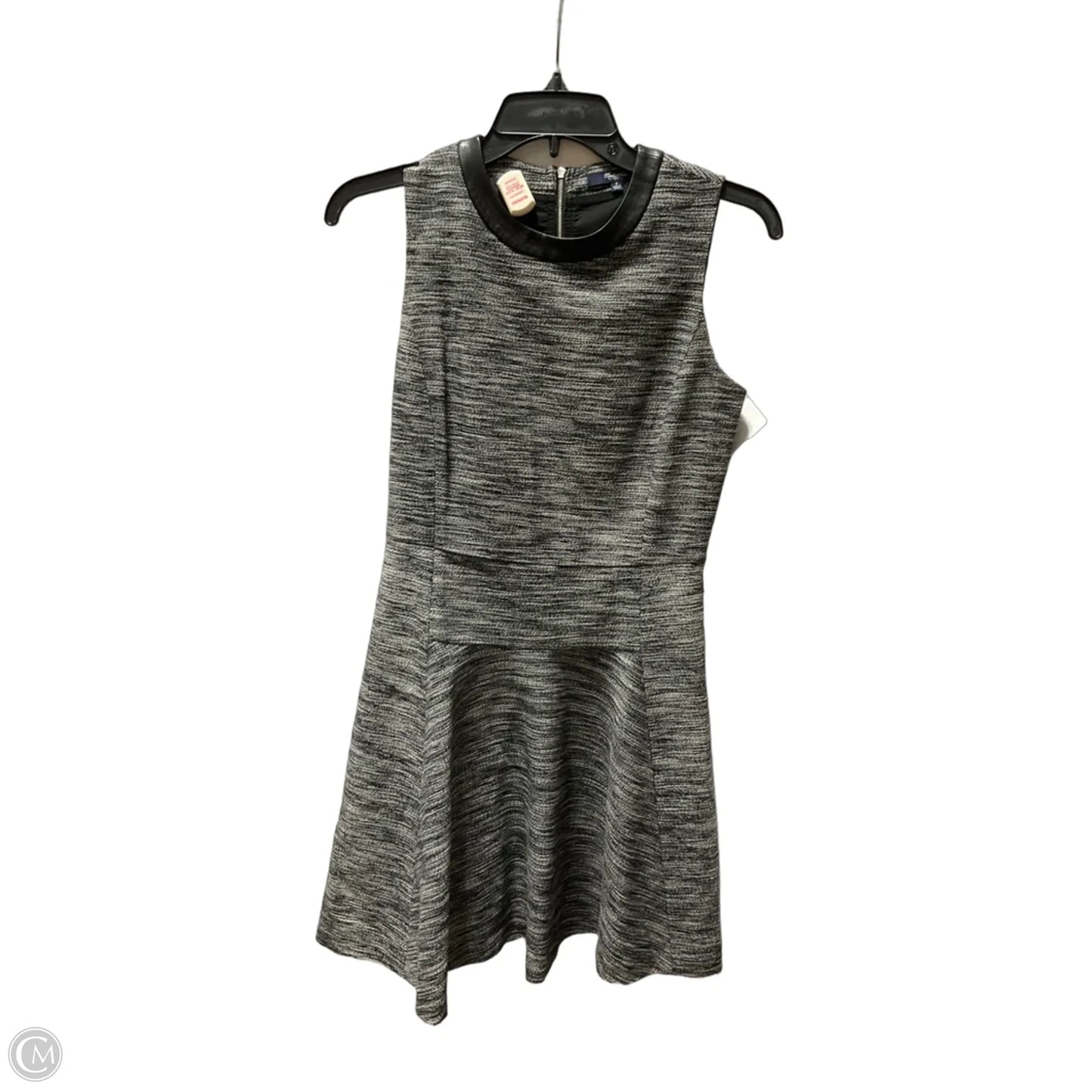 Dress Casual Midi By Madewell In Black & White, Size: Xs