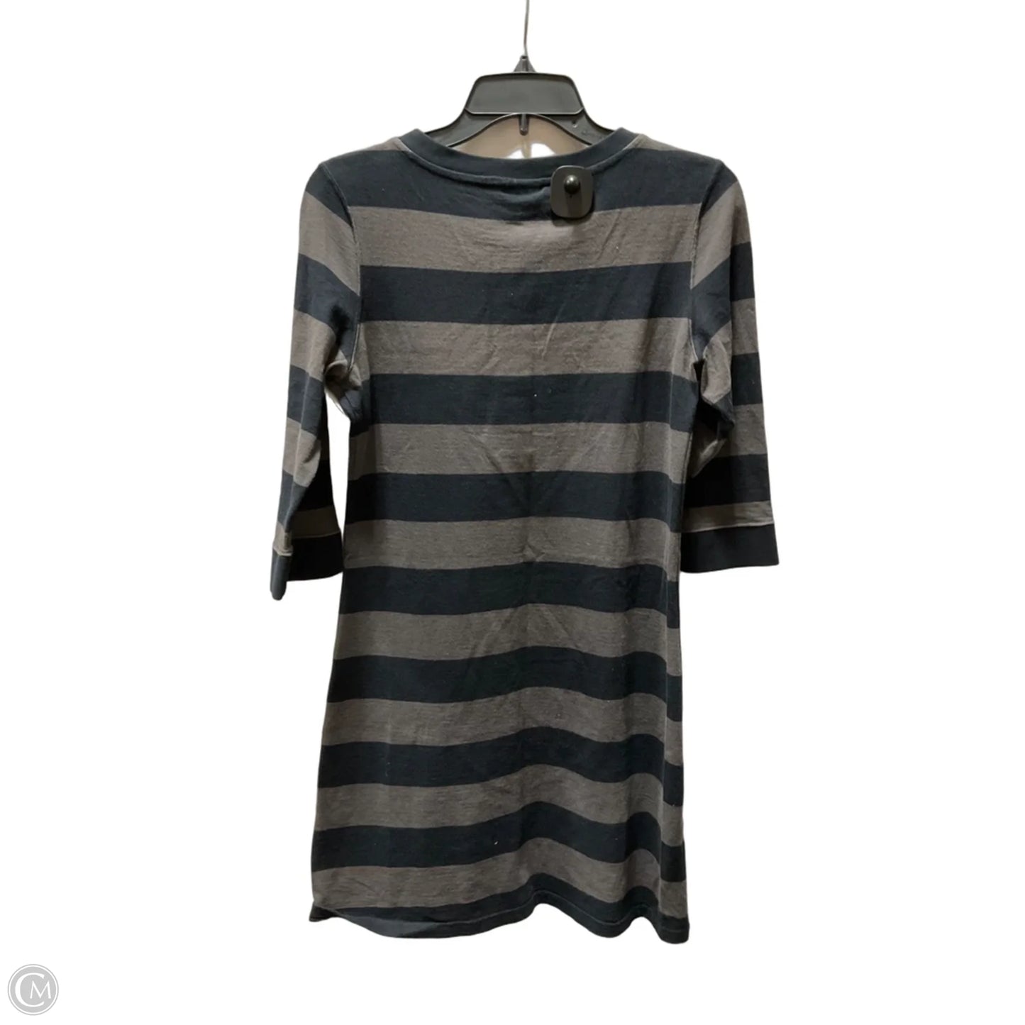 Dress Casual Midi By Patagonia In Striped Pattern, Size: S