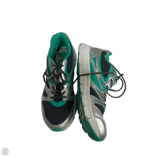 Shoes Athletic By Ryka In Green & Grey, Size: 9