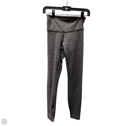 Athletic Leggings By Lululemon In Grey, Size: 4