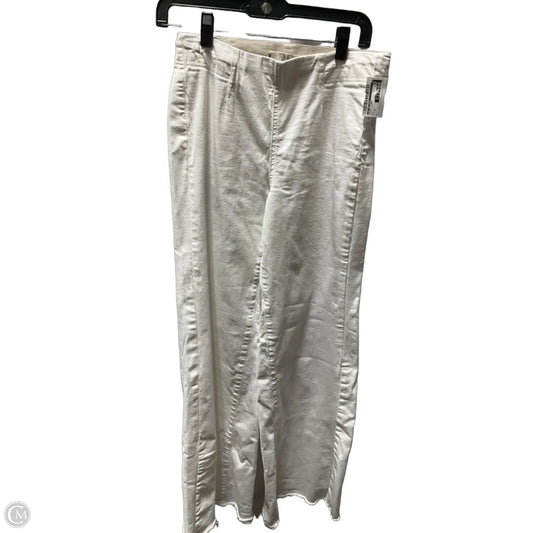 Jeans Flared By We The Free In White Denim, Size: 6