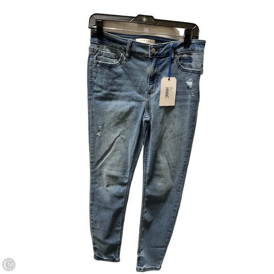 Jeans Skinny By Eunina In Blue Denim, Size: 8