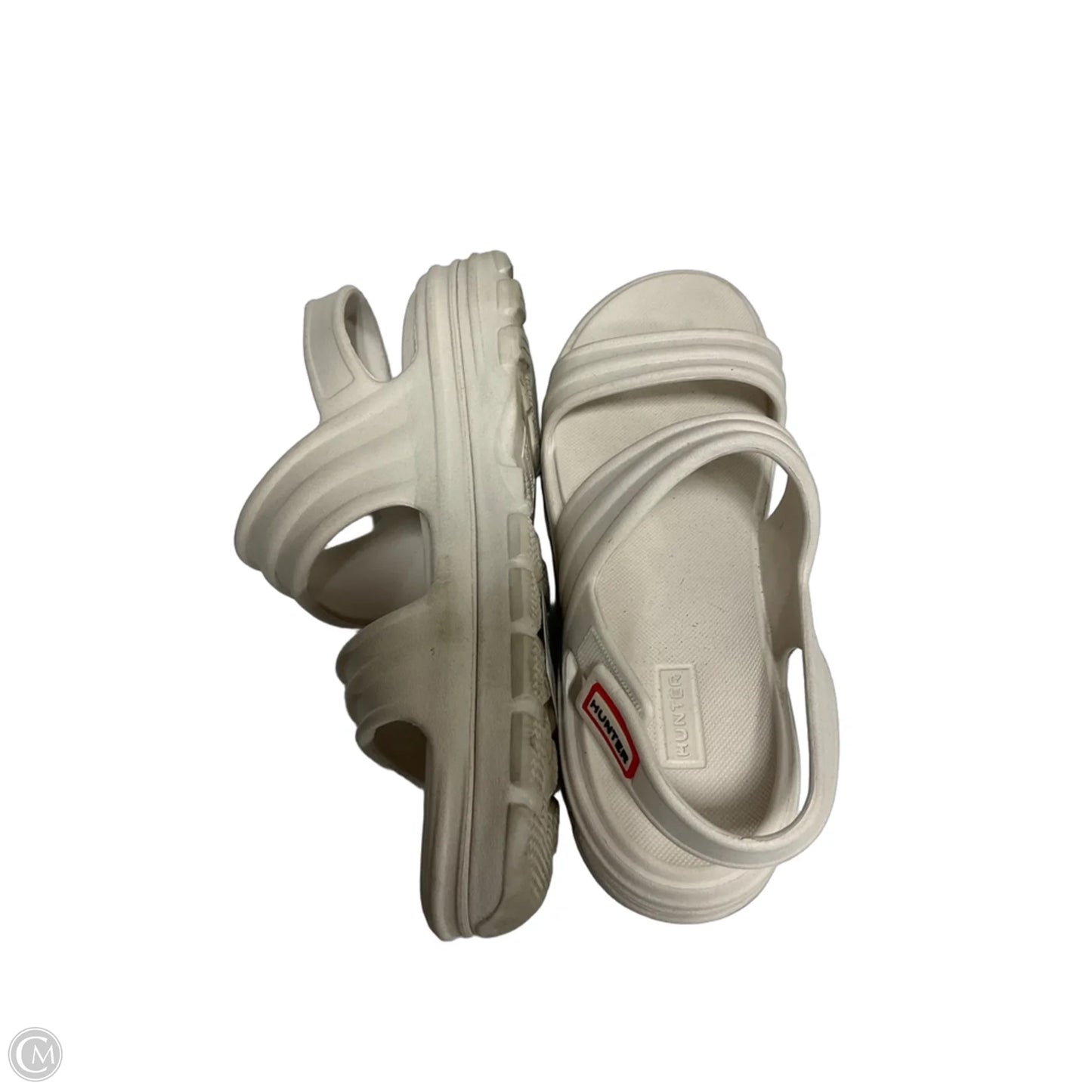 Sandals Flats By Hunter In White, Size: 8