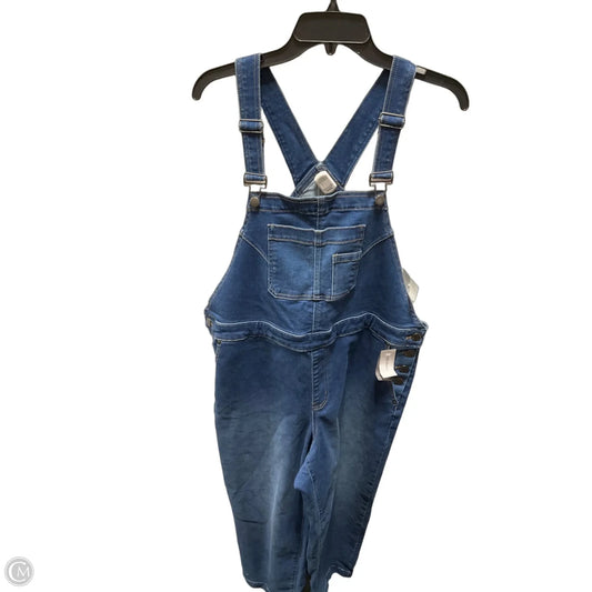 Overalls By Lane Bryant In Blue Denim, Size: 1x