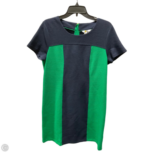 Dress Casual Midi By Boden In Blue & Green, Size: L