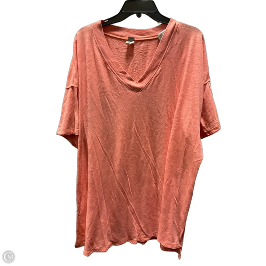 Top Short Sleeve Basic By We The Free In Orange, Size: Xs