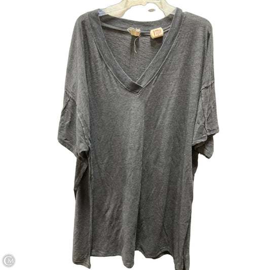 Top Short Sleeve Basic By We The Free In Grey, Size: S
