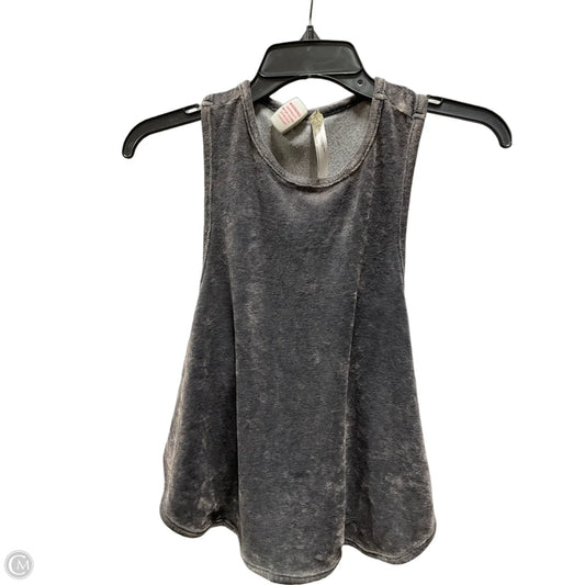 Top Sleeveless By Free People In Grey, Size: S