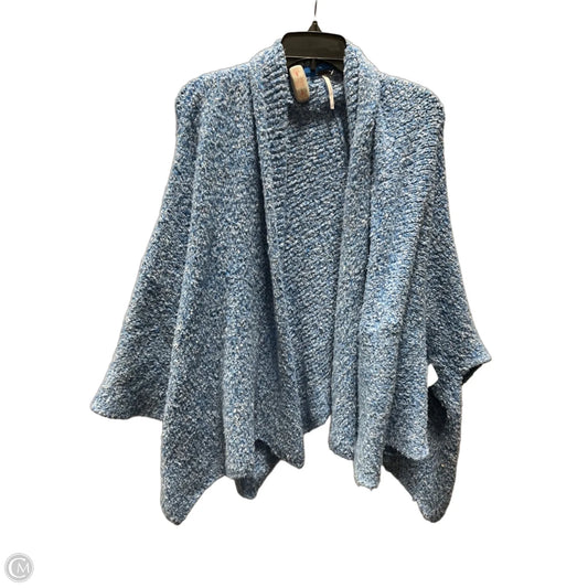 Sweater Cardigan By Free People In Blue, Size: S