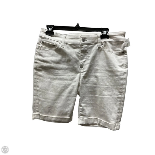 Shorts By Talbots In White Denim, Size: 4