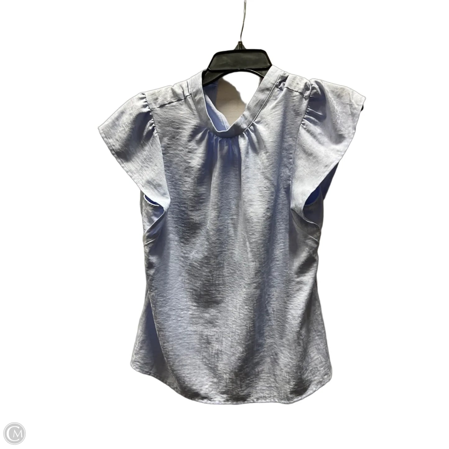 Top Short Sleeve By Nine West In Blue, Size: S